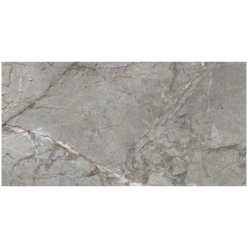Керамогранит Океан Керамик India Slim 120х60 см серый OC0000070, Carnica Grey, Ocean Ceramic