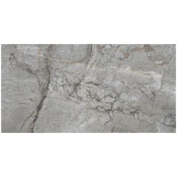 Керамогранит Океан Керамик India Slim 120х60 см серый OC0000070, Carnica Grey, Ocean Ceramic