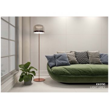 Керамогранит Океан Керамик India Slim 120х60 см серый матовая OC0000203, Exotic Light Grey New, Ocean Ceramic