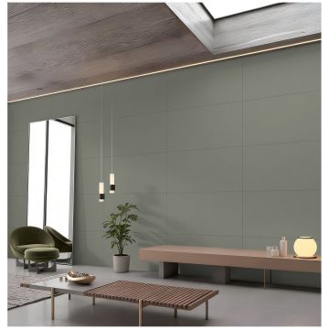 Керамогранит Океан Керамик India Slim 120х60 см зеленый матовая OC0000208, Exotic Olive New, Ocean Ceramic