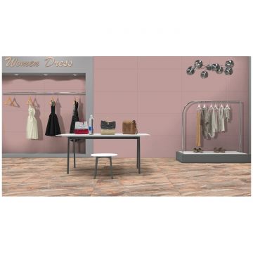 Керамогранит Океан Керамик India Slim 120х60 см розовый матовая OC0000206, Exotic Peach
