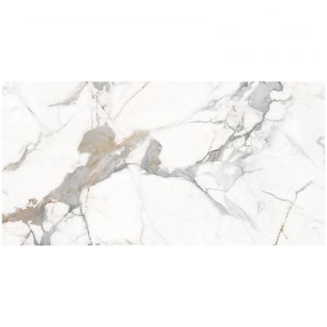 Керамогранит Океан Керамик India Slim 120х60 см белый, серый OC0000079, Vienna Calcutta, Ocean Ceramic