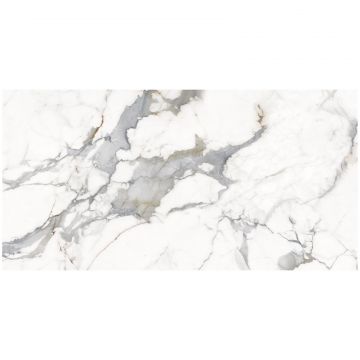Керамогранит Океан Керамик India Slim 120х60 см белый, серый OC0000079, Vienna Calcutta, Ocean Ceramic