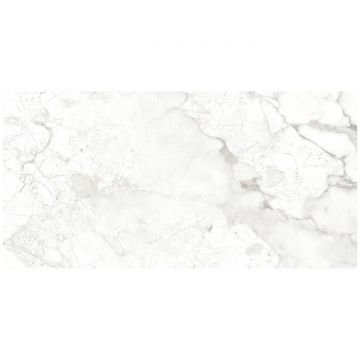 Керамогранит India 120х60 см белый, серый матовый OC0000176, Breccia Bianco