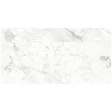 Керамогранит Океан Керамик India 120х60 см белый, серый матовая OC0000177, Rock Breccia Bianco, Ocean Ceramic