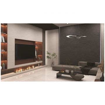 Керамогранит Океан Керамик India 120х60 см серый матовая OC0000187, Carbonio White, Ocean Ceramic