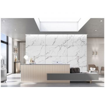 Керамогранит Океан Керамик India 120х60 см белый матовая OC0000241, Element Canova White New, Ocean Ceramic