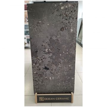 Керамогранит Океан Керамик India 120х60 см коричневый OC0000159, Flaco Nero, Ocean Ceramic