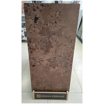 Керамогранит Океан Керамик India 120х60 см коричневый OC0000160, Flaco Сoffee, Ocean Ceramic