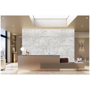 Керамогранит Океан Керамик India 120х60 см серый OC0000217, Infinity Cristo Pearl, Ocean Ceramic