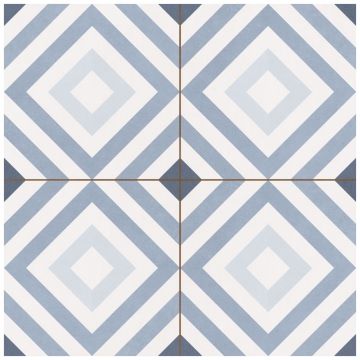 Плитка Niceker Chic William Ocean 45х45 см серый матовая NKR_CH_WI_OCE, Chic William Ocean