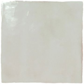 Плитка Нанда Тайлз Melody 13х13 см серая, зеленая глянцевая, Mint Grey Br, Nanda Tiles