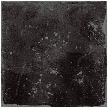 Керамогранит Нанда Тайлз Florentina 15х15 см серый, черный сатинированный, Sibby Black, Nanda Tiles