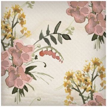 Декор Кас Керамика Elysian 15х15 см бежевый глянцевый, Decor Beige, Cas Ceramica