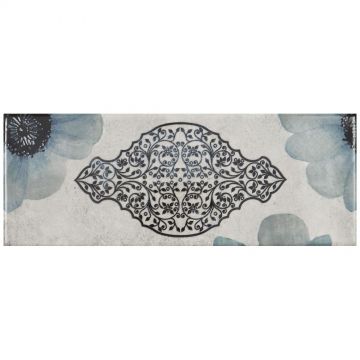 Декор Кас Керамика Forever 40х15 см белый глянцевый, Decor White, Cas Ceramica