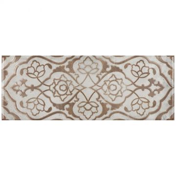 Декор Кас Керамика Forever 40х15 см белый глянцевый, Decor White, Cas Ceramica