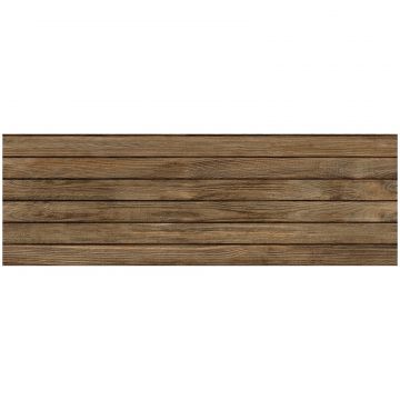 Плитка Сина Hermitage 90х30 см коричневая матовая, Dark Brown, 1254, Sina