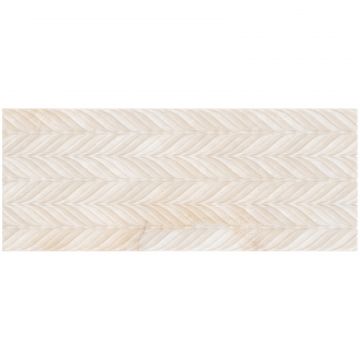 Плитка Сина Vanity 107х43 см бежевая глянцевая, Cream Rustic, Sina