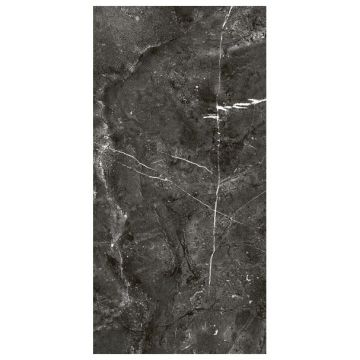 Плитка Сина Elara 60х30 см темно-серая глянцевая, Dark Gray, 5151, Sina