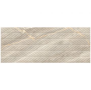 Плитка Сина Supreme 107х43 см бежевая, зеленая глянцевая, Light Olive Rustic, Sina