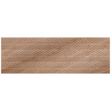 Плитка Сина Supreme 107х43 см коричневая матовая, Dark Brawn Rustic, Sina