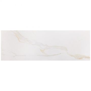 Плитка Сина Guardina 90х30 см белая глянцевая, Gold 1342, 1289, Sina