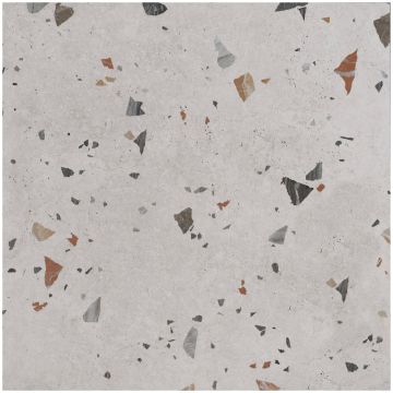 Керамогранит СИ Эль Кер Granites 60х60 см светло-серый, серый матовый глазурованный, Pearl M, CL Ker