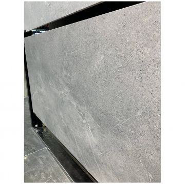 Керамогранит Гамбини Blend 120х60 см темно-серый матовый, Rock Rett, Gambini
