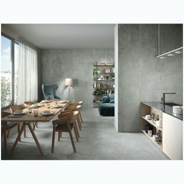 Керамогранит БИ Плюс Oneway 120х60 см серый лаппатированный, Steel Lapado, BPlus