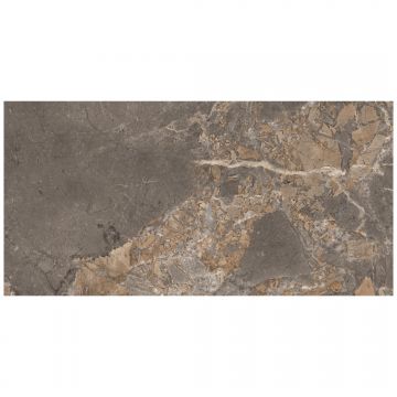 Керамогранит Энфейс Stone / Stone (под камень) 120х60 см серый ENSTN8034MT60120, River, Ennface