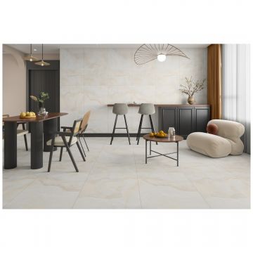 Керамогранит Энфейс Onix / Onyx (под оникс) 120х60 см кремовый ENONX7007MT60120, Cream, Ennface