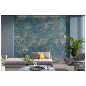 Керамогранит Энфейс Oxido / Loft (бетон/лофт) 120х60 см серый, золотистый, бронзовый ректификат ENLFT8036ME60120, Cobalt, Ennface
