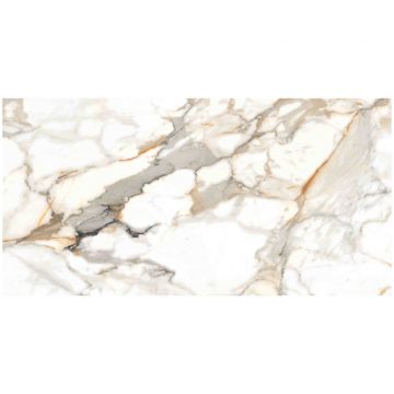 Керамогранит Энфейс Calacatta / Marble (под мрамор) 120х60 см бежевый ENMAR7003MT60120, Oro, Ennface