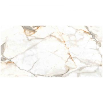 Керамогранит Энфейс Calacatta / Marble (под мрамор) 120х60 см бежевый ENMAR7003MT60120, Oro, Ennface
