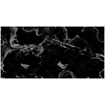 Керамогранит Энфейс Portoro / Marble 120х60 см черный ENMAR7005HG60120, High Glossy, Portoro Black, керамогранит