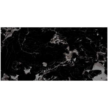 Керамогранит Энфейс Portoro / Marble 120х60 см черный ENMAR7005HG60120, High Glossy, Portoro Black, керамогранит