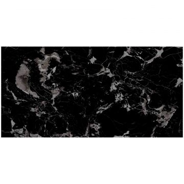Керамогранит Энфейс Portoro / Marble 120х60 см черный ENMAR7005HG60120, High Glossy, Portoro Black, керамогранит