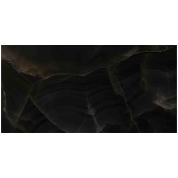 Керамогранит Энфейс Onyx / Onyx (под оникс) 120х60 см черный ENONX8037HG60120, Noir, Ennface