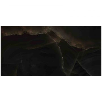 Керамогранит Энфейс Onyx / Onyx (под оникс) 120х60 см черный ENONX8037HG60120, Noir, Ennface