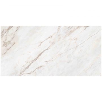 Керамогранит Энфейс Statuario / Marble (под мрамор) 120х60 см бежевый ENMAR8038GL60120, Oro, Ennface