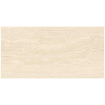 Керамогранит Энфейс Travertine / Stone (под камень) 120х60 см бежевый глянцевая, ректификат ENSTN8042GU60120, Vein Avorio, Ennface