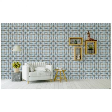 Керамогранит Энфейс Morocco / Pattern (с рисунком) 20х20 см голубой ENPTR6007MT2020, Azure, Ennface