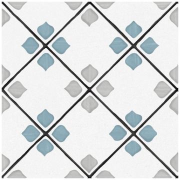 Керамогранит Энфейс Ponza / Pattern (с рисунком) 20х20 см разноцветный ENPTR6025MT2020, Romb, Ennface