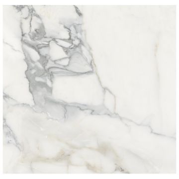 Керамогранит Энфейс Pacific / Marble 280х120 см белый ENMAR3101SP120280, White, Ennface