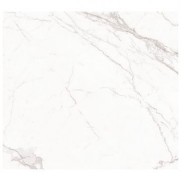 Керамогранит Энфейс Carrara / Marble (под мрамор) 280х120 см белый ENMAR7001FL120280, Bianco, Ennface