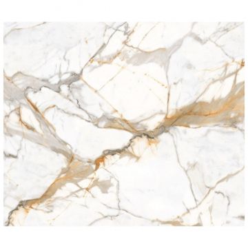 Керамогранит Энфейс Calacatta / Marble (под мрамор) 280х120 см бежевый ENMAR7003MT120280, Oro, Ennface