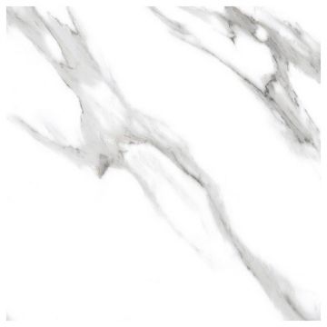 Керамогранит Энфейс Arabescato / Marble (под мрамор) 120х60 см белый ENMAR1004GL60120, White, Ennface Arabescato White 600х1200мм Glossy