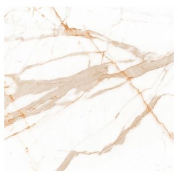 Керамогранит Энфейс Calacatta / Marble (под мрамор) 160х80 см бежевый ENMAR3203MT80160, Gold, Ennface