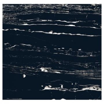 Керамогранит Энфейс Black / Marble 160х80 см черный ENMAR3207MT80160, Marquina, Ennface