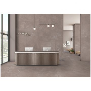 Керамогранит Энфейс Empire / Loft (бетон/лофт) 160х80 см коричневый, бежевый рельефная, ректификат ENLFT3211CR80160, Taupe, Ennface